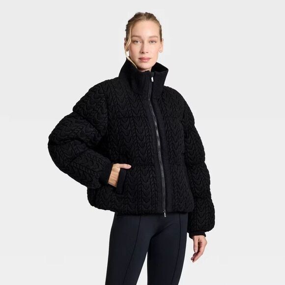 all in motion Jackets & Blazers - Women's Puffer Jacket - All In Motion Black XXL